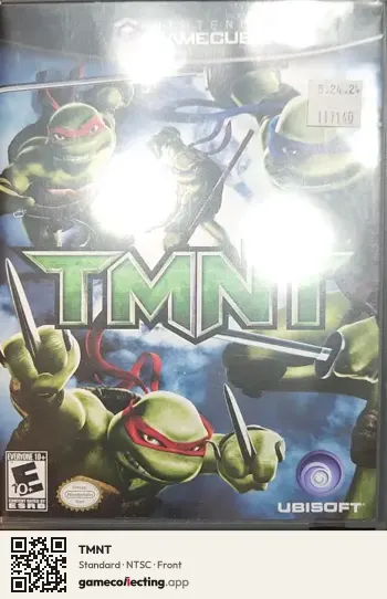 TMNT Nintendo GameCube, NTSC box front