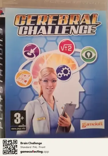 Brain Challenge PlayStation 3, PAL box front