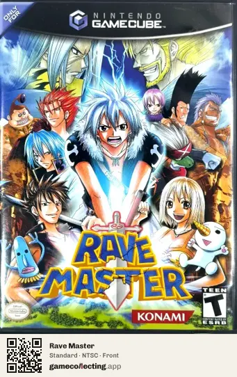 Rave Master Nintendo GameCube, NTSC box front
