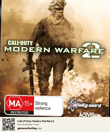 Call of Duty: Modern Warfare 2 PlayStation 3, Australia box front