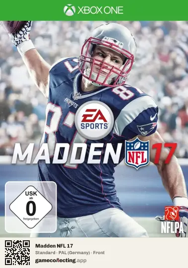 Madden NFL 17 Xbox One, Germany box front