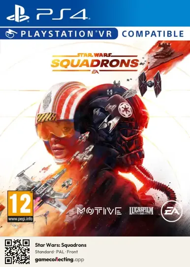 Star Wars: Squadrons PlayStation 4, PAL box front
