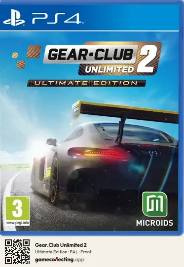 Gear.Club Unlimited 2 PlayStation 4, PAL box front