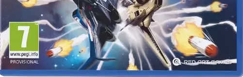 Macross: Shooting Insight, the PEGI square on its front