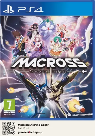 Macross: Shooting Insight PlayStation 4, PAL box front