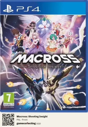 Macross: Shooting Insight PlayStation 4, PAL box front
