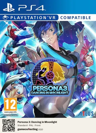 Persona 3: Dancing in Moonlight PlayStation 4, PAL box front