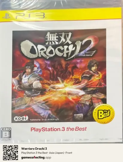 Warriors Orochi 3 PlayStation 3, Asia box front
