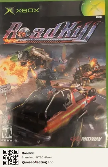 RoadKill Xbox, NTSC box front
