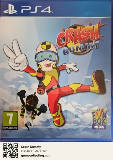 Crash Dummy PlayStation 4, PAL box front
