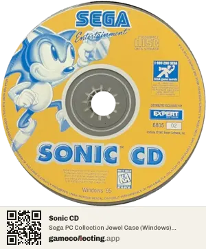 Sonic CD Computer, NTSC disc