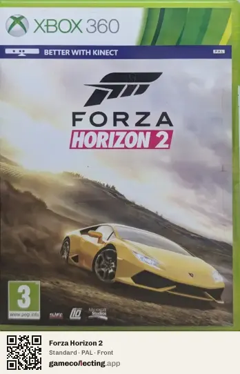 Forza Horizon 2 Xbox 360, PAL box front