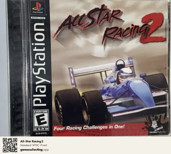 All-Star Racing 2 PlayStation, NTSC box front
