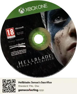 Hellblade: Senua's Sacrifice Xbox One, PAL disc