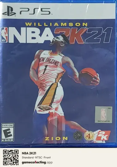 NBA 2K21 PlayStation 5, NTSC box front