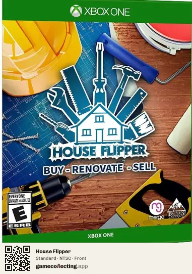 House Flipper Xbox One, NTSC box front