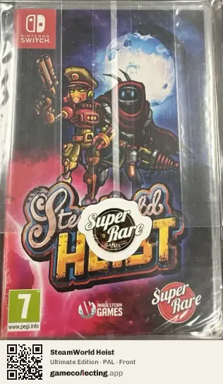 SteamWorld Heist Nintendo Switch, PAL box front