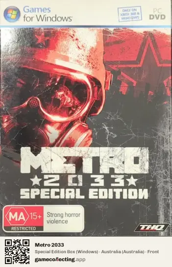 Metro 2033 Computer, Australia box front