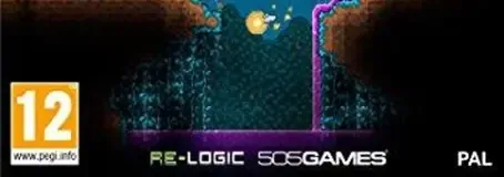 Terraria, the PEGI square on its front