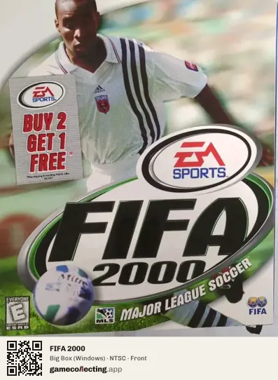 FIFA 2000 Computer, NTSC box front