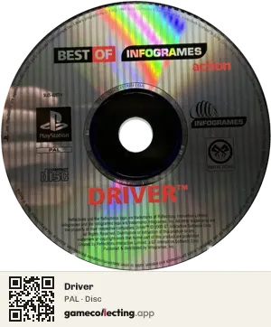 Driver PlayStation, PAL disc
