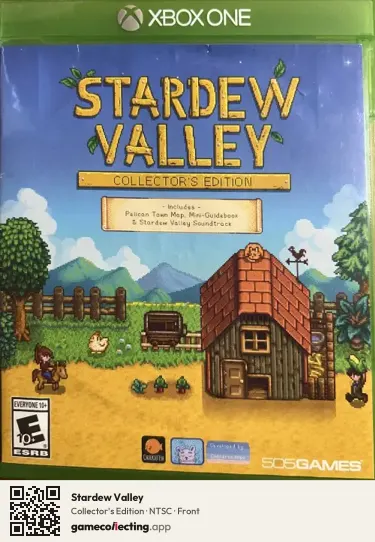 Stardew Valley Xbox One, NTSC box front