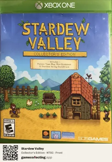 Stardew Valley Xbox One, NTSC box front