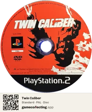 Twin Caliber PlayStation 2, PAL disc