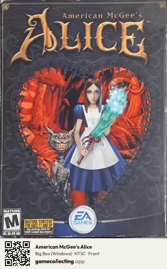 American McGee's Alice Computer, NTSC box front