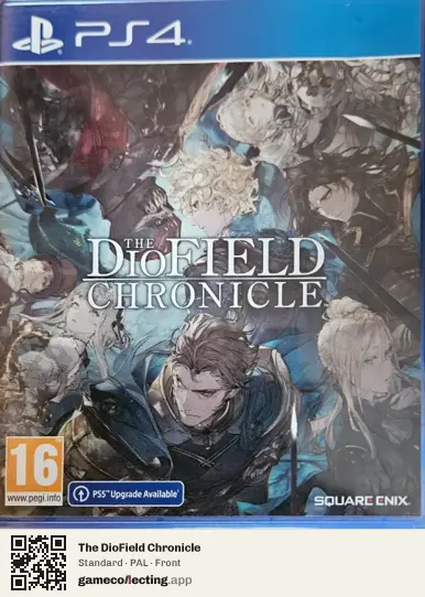 The DioField Chronicle PlayStation 4, PAL box front