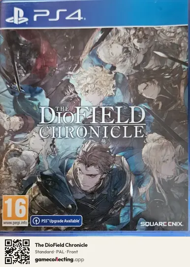 The DioField Chronicle PlayStation 4, PAL box front