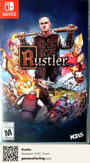 Rustler Nintendo Switch, NTSC box front