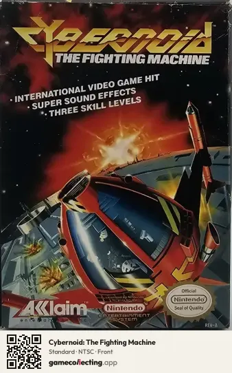 Cybernoid: The Fighting Machine Nintendo Entertainment System, NTSC box front