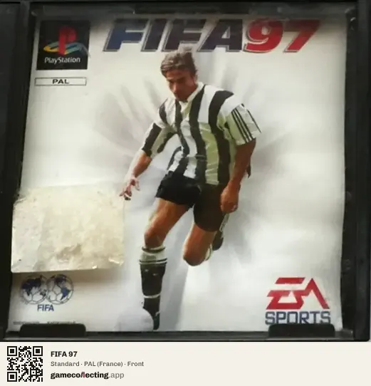 FIFA 97 PlayStation, France box front