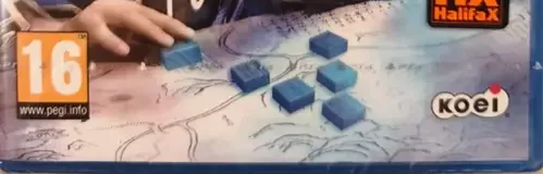Dynasty Warriors 8 Empires, the PEGI square on its front