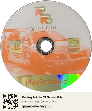 Racing Battle: C1 Grand Prix PlayStation 2, Asia disc
