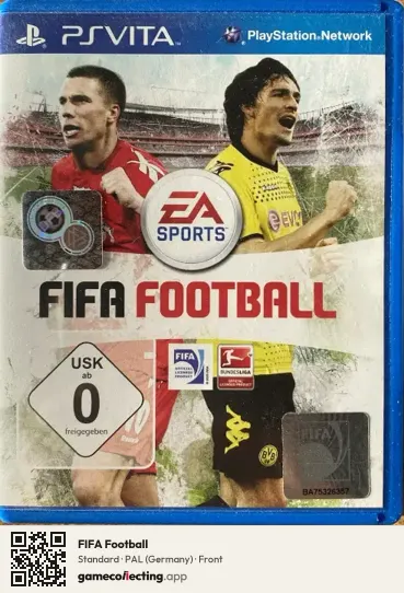 FIFA Football PlayStation Vita, Germany box front
