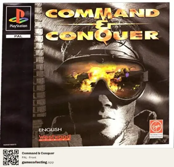 Command & Conquer PlayStation, PAL box front