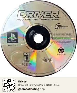 Driver PlayStation, NTSC disc