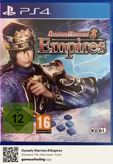 Dynasty Warriors 8 Empires PlayStation 4, Germany box front