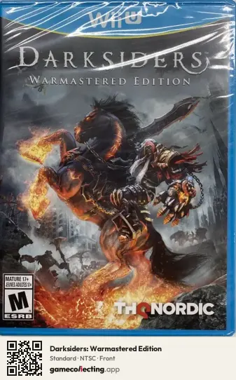 Darksiders: Warmastered Edition Nintendo Wii U, NTSC box front