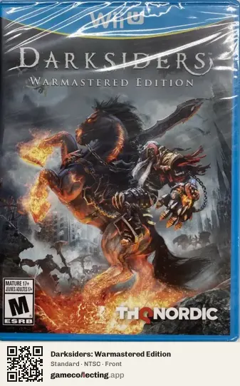 Darksiders: Warmastered Edition Nintendo Wii U, NTSC box front