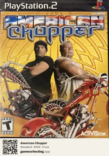 American Chopper PlayStation 2, NTSC box front