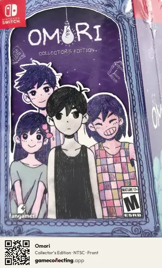 Omori Nintendo Switch, NTSC box front