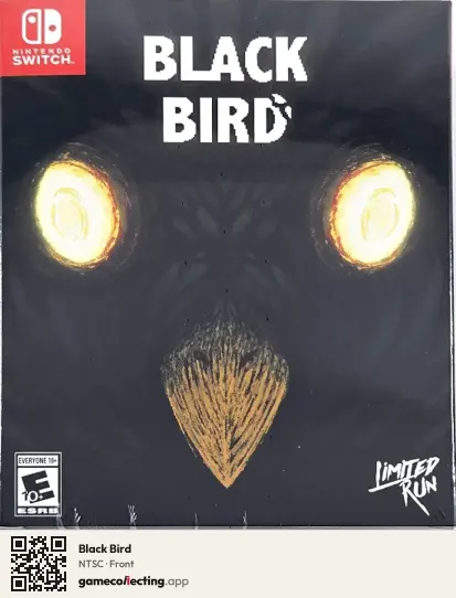 Black Bird Nintendo Switch, NTSC box front