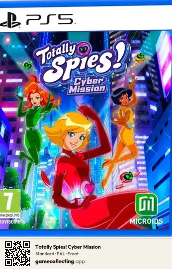 Totally Spies! Cyber Mission PlayStation 5, PAL box front