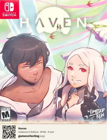 Haven Nintendo Switch, NTSC box front