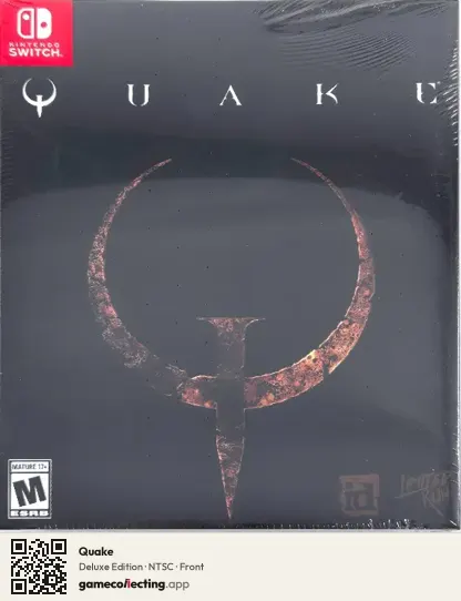 Quake Nintendo Switch, NTSC box front