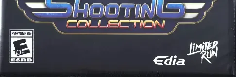 Telenet Shooting Collection, the ESRB box on its front