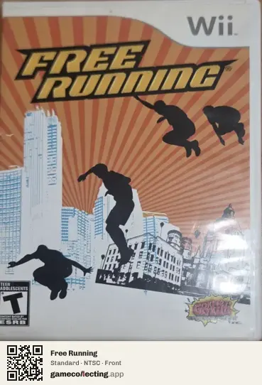 Free Running Nintendo Wii, NTSC box front